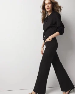 High-Rise Pret Double Pocket Wide-Leg Pant*White House Black Market Best