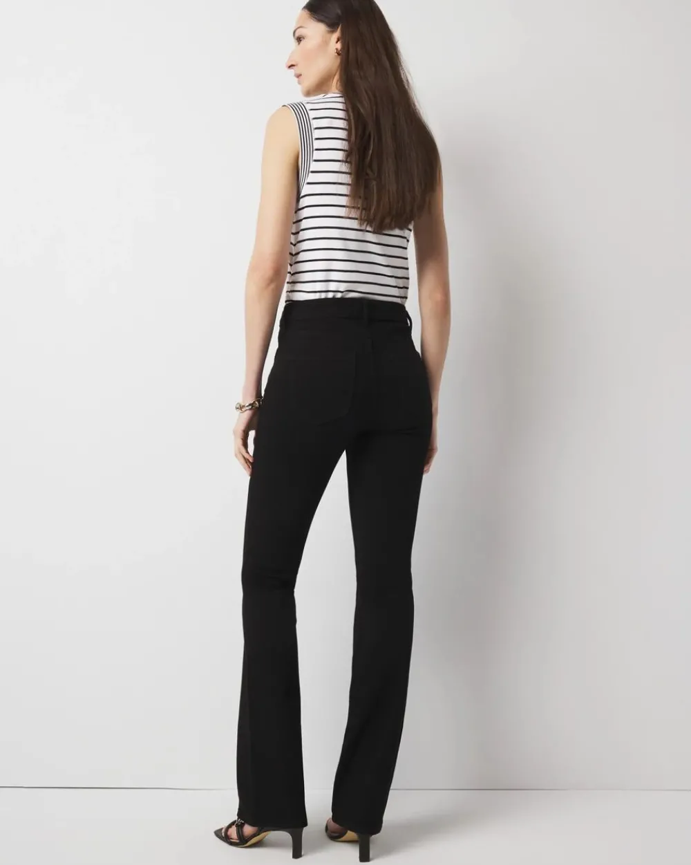 High-Rise Skinny Flare Jeans*White House Black Market Fashion
