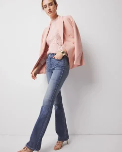 High-Rise Skinny Flare Jeans*White House Black Market Clearance