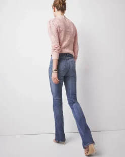 High-Rise Skinny Flare Jeans*White House Black Market Clearance