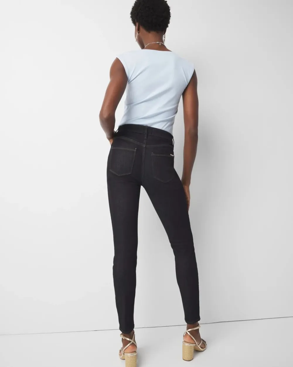 High-Rise Skinny Jeans*White House Black Market Sale
