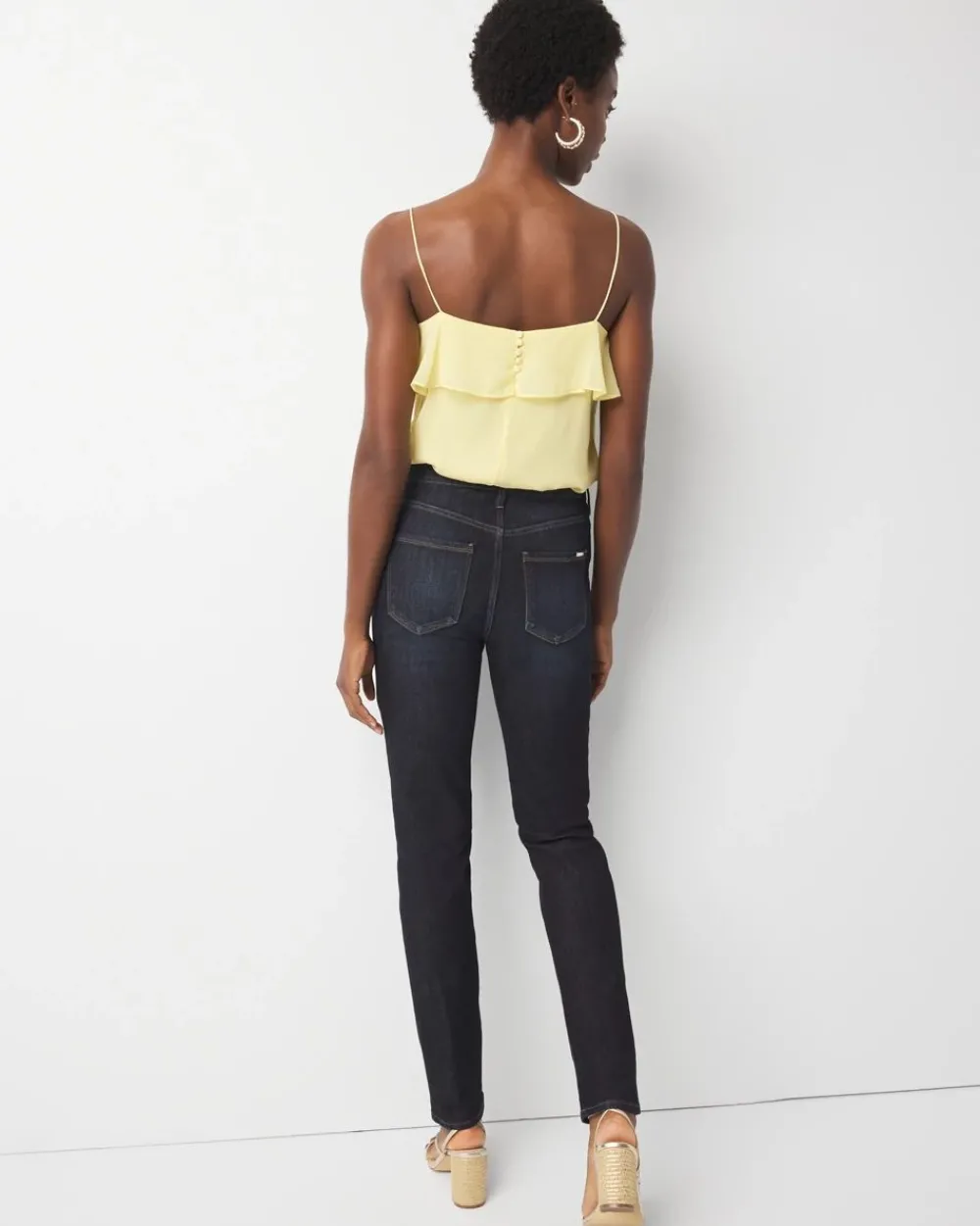 High-Rise Slim Jeans*White House Black Market New