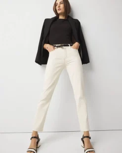 High-Rise Straight Ankle Jean*White House Black Market Fashion