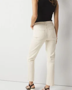 High-Rise Straight Ankle Jean*White House Black Market Fashion