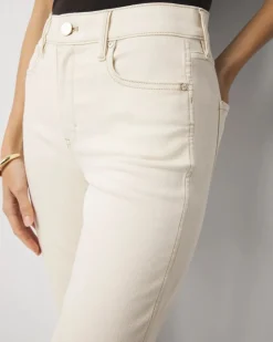 High-Rise Straight Ankle Jean*White House Black Market Fashion