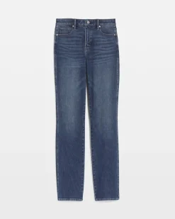 High-Rise Straight Jeans*White House Black Market Sale