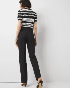 High-Rise Straight Pant*White House Black Market Fashion