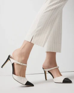 High-Rise Straight Pinstripe Pant*White House Black Market Clearance