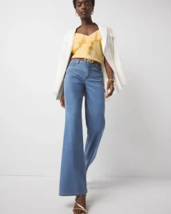 High-Rise Wide Leg Jean*White House Black Market Best