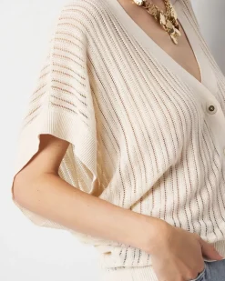 Kimono Sleeve Cardigan Sweater*White House Black Market New