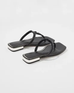 Knotted Flat Sandal*White House Black Market Discount