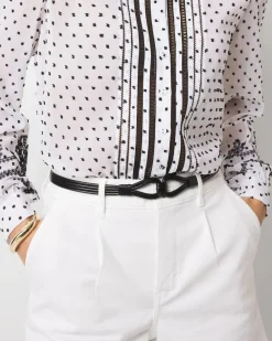Knotted Skinny Stretch Belt*White House Black Market Hot