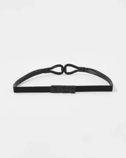 Knotted Skinny Stretch Belt*White House Black Market Hot