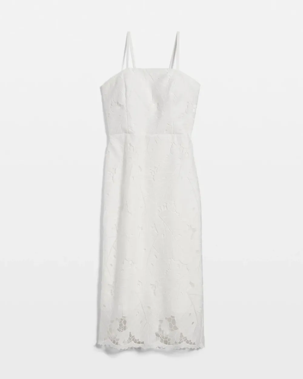 Lace Bustier Midi Dress*White House Black Market Outlet