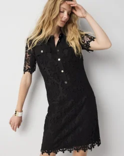 Lace Shirt Dress*White House Black Market Best