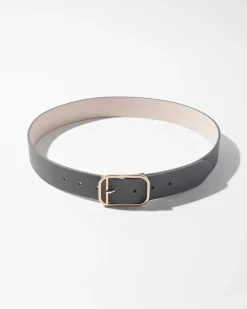 Leather Denim Belt*White House Black Market Discount