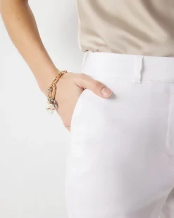 Linen Flare Trouser*White House Black Market Sale