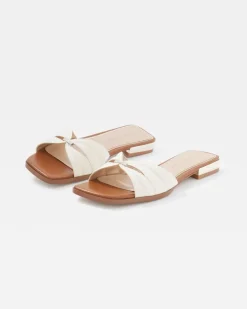 Linen Flat Sandal*White House Black Market Sale