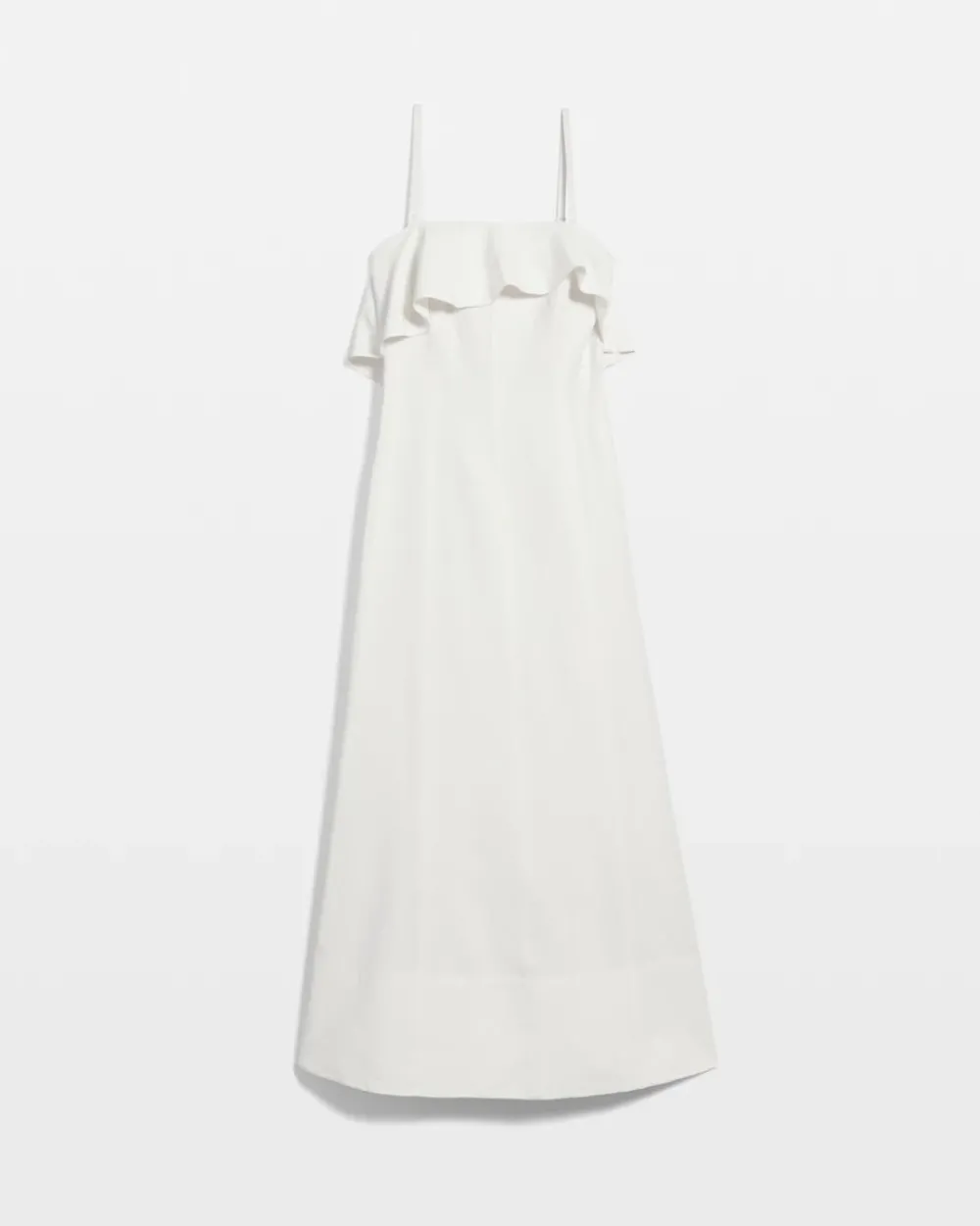 Linen-Blend Strapless Maxi Dress*White House Black Market Outlet