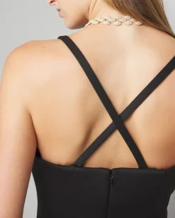 Little Black Midi Dress*White House Black Market Discount