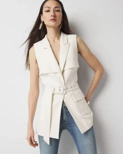 Long Utility Vest*White House Black Market Online