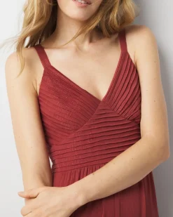 Lurex Midi Dress*White House Black Market Clearance