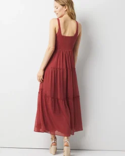 Lurex Midi Dress*White House Black Market Clearance