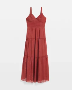 Lurex Midi Dress*White House Black Market Clearance