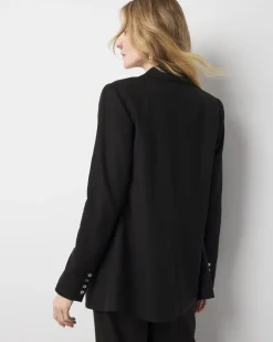 Lyocell-Blend One-Button Blazer*White House Black Market Outlet
