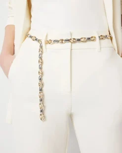 Mariner Links Chain Belt*White House Black Market Discount