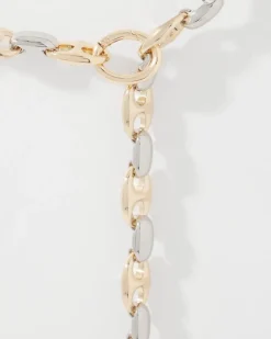 Mariner Links Chain Belt*White House Black Market Discount