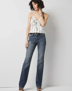 Mid-Rise Bootcut Jeans*White House Black Market Discount