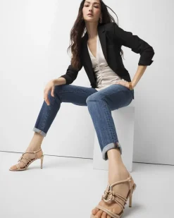 Mid-Rise Girlfriend Jean*White House Black Market Clearance