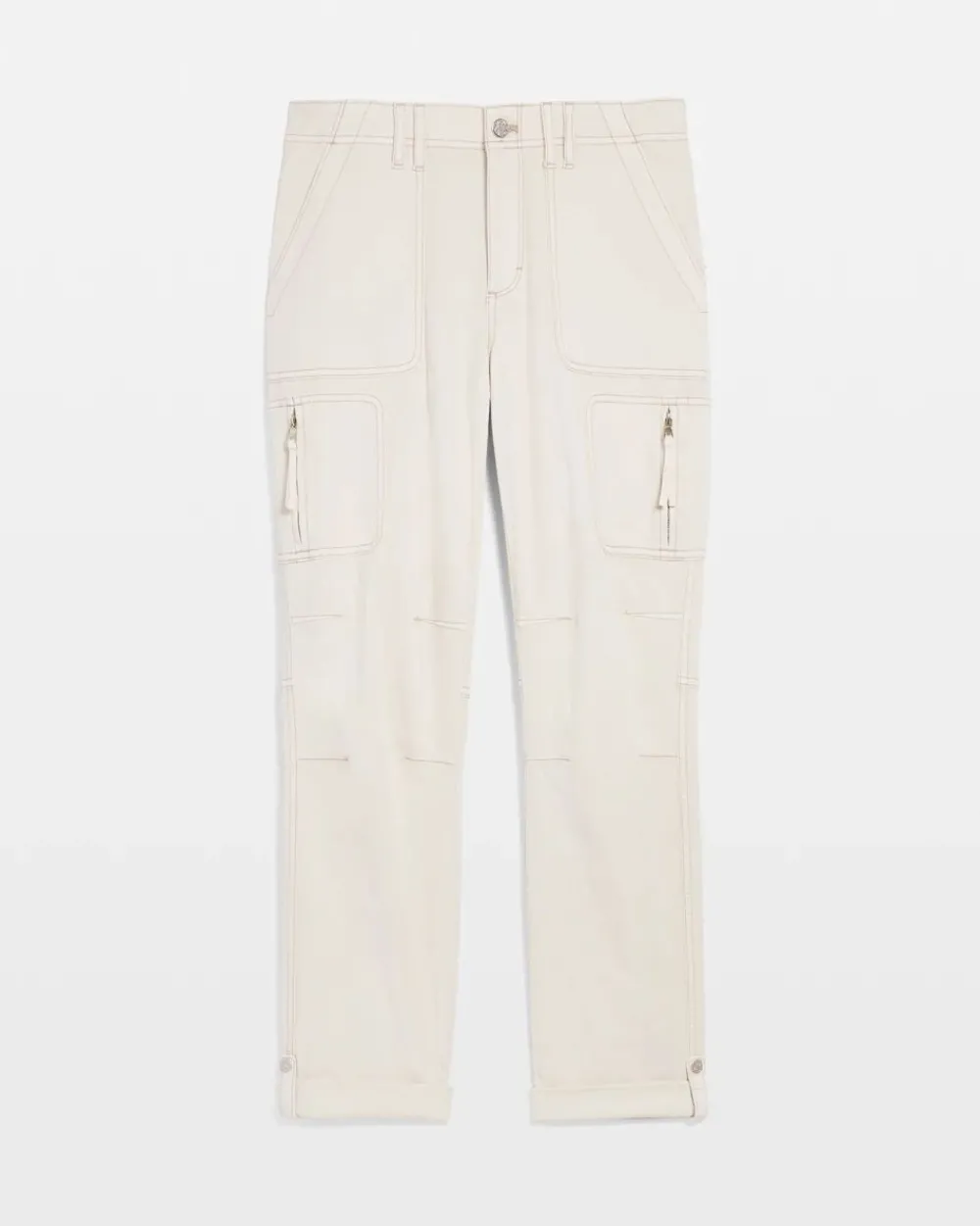 Mid-Rise Pret-A-Pedi Straight Cropped Pants*White House Black Market Best