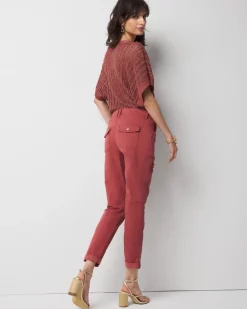 Mid-Rise Pret-A-Pedi Straight Cropped Pants*White House Black Market Sale