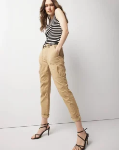 Mid-Rise Pret-A-Pedi Straight Cropped Pants*White House Black Market Discount