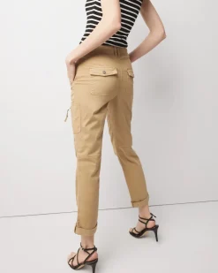 Mid-Rise Pret-A-Pedi Straight Cropped Pants*White House Black Market Discount