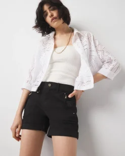 Mid-Rise Pret-A-Play Shorts*White House Black Market Fashion