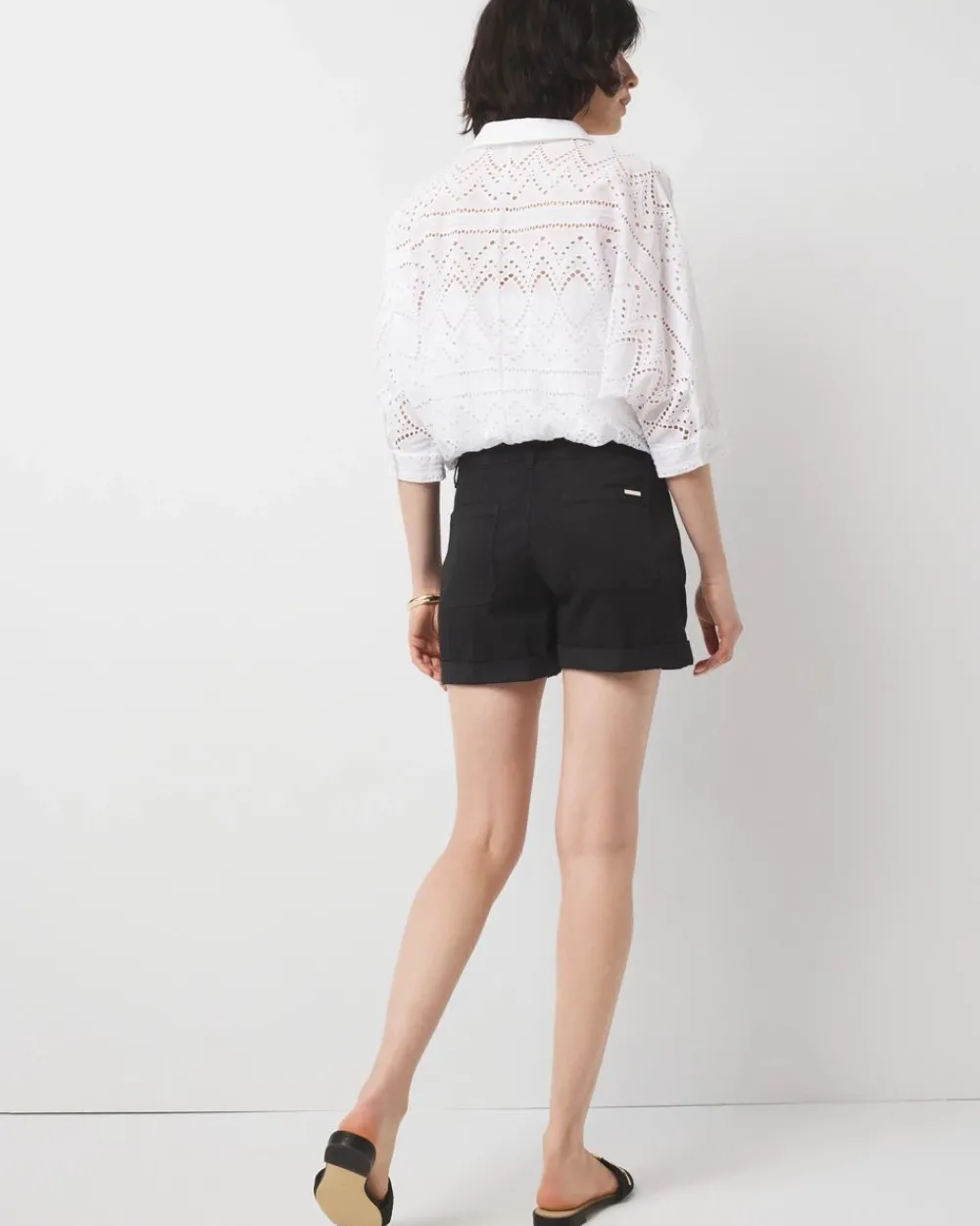 Mid-Rise Pret-A-Play Shorts*White House Black Market Fashion