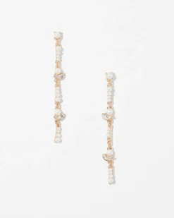 Mixed Media Linear Earrings*White House Black Market Sale
