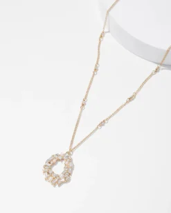 Mixed Media Short Pendant*White House Black Market Online