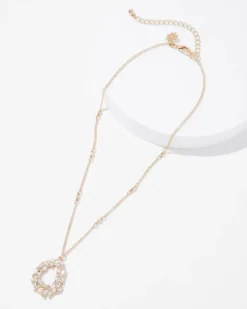 Mixed Media Short Pendant*White House Black Market Online