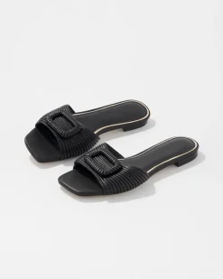 Modern Strappy Slide*White House Black Market Fashion