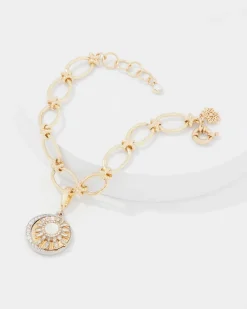Mother of Pearl Charm Bracelet*White House Black Market Outlet
