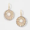 Mother of Pearl Charm Drop Earrings*White House Black Market Online