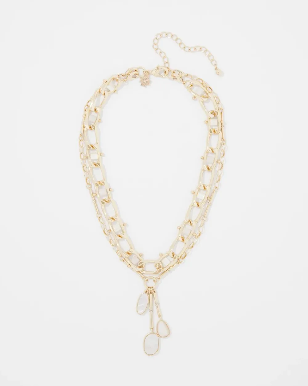 Mother of Pearl Charm Necklace*White House Black Market Sale