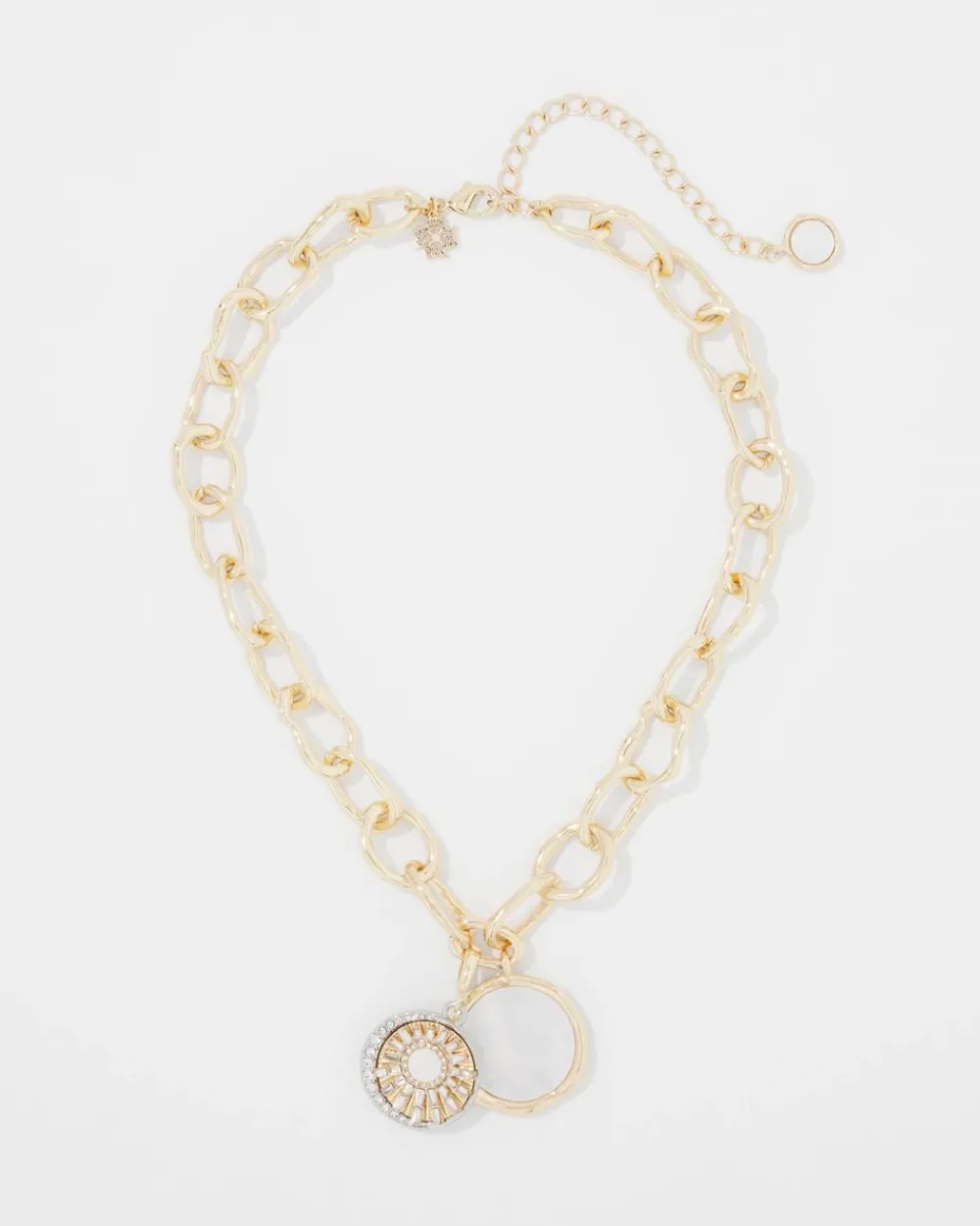 Mother of Pearl Charm Pendant*White House Black Market Fashion