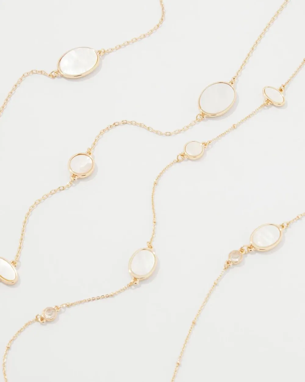 Mother of Pearl Convertible Necklace*White House Black Market Clearance