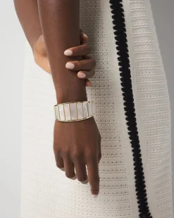Mother of Pearl Cuff*White House Black Market Hot