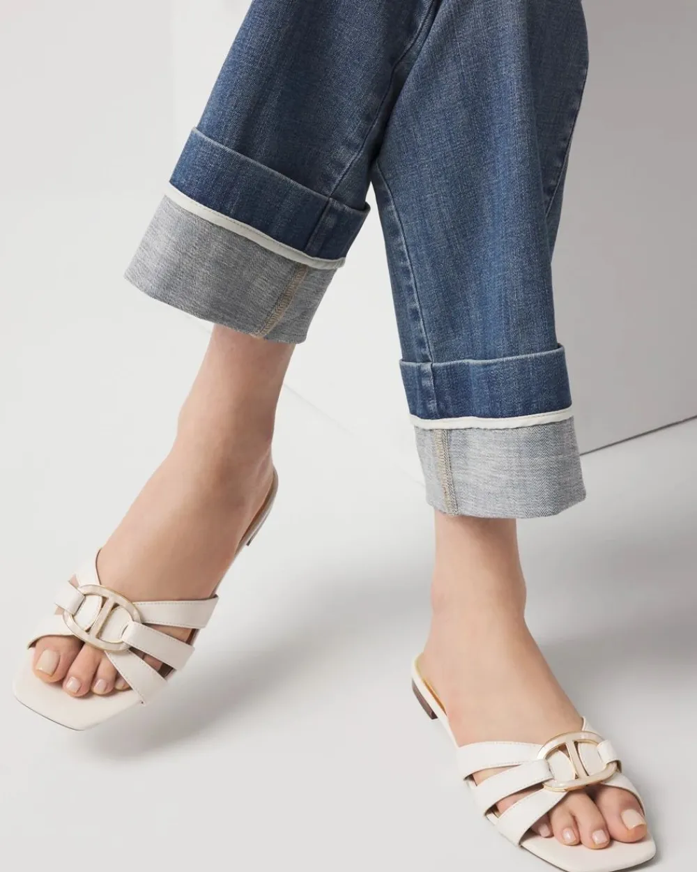 Mother of Pearl Flat*White House Black Market Online
